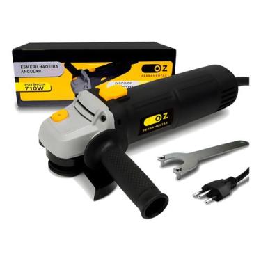 Imagem de Esmerilhadeira Lixadeira 4.1/2 Profissional Com Acessórios 220V - Oz