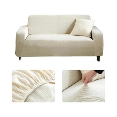 Imagem de Capa De Sofá Jacquard Elástica Versátil Para Sofás De 1, 2, 3, 4 E 5 L