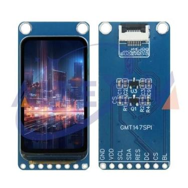 Imagem de Tela LCD TFT De 1,47 Polegadas 172x320 Com Display ST7789 SPI E Ângulo