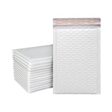Imagem de Envelopes De Bolha Autoadesivos Brancos 500PCS, Envelopes Almofadados 