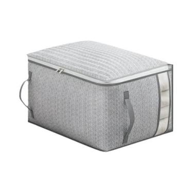 Imagem de Bolsa De Armazenamento Dobrável Extra Grande Com Alça E Janela Para Ro