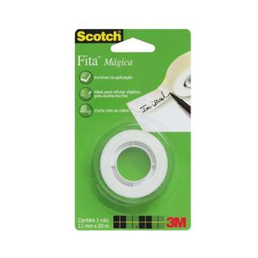 Imagem de Fita Magica 3M Scotch 12mmx20m C/1