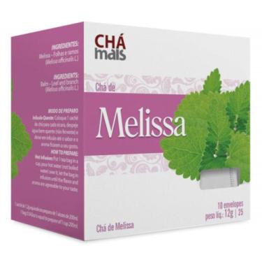 Imagem de Chá de Melissa Natural 10 Sachês de 1,2g - Clinicmais, Rosa, Unissex, 