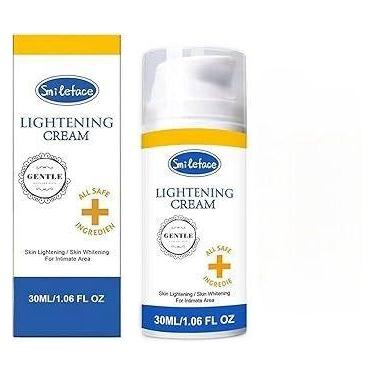 Imagem de Creme clareador de pele para áreas íntimas, axilas e corpo - SMILEFACE