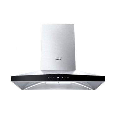 Imagem de Coifa de embutir ou parede 91cm Robam inox motor BLDC 1200 CFM 4 velocidades filtro lav...