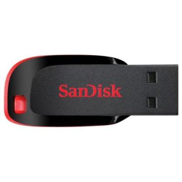 Imagem de Pen Drive Sandisk 32GB  USB 2.0  Cruze Blade  SDCZ50032GB35 para PC e 