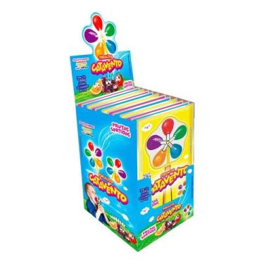 Imagem de Pirulito Catavento 12 Unidades 144g A Caixa - Danilla Festa - Congratu