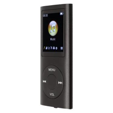Imagem de Leitor de MP3/MP4 ASHATA Portátil com Tela LCD de 1,8" - Reprodução Se