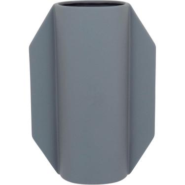 Imagem de VASO DECORATIVO ENFEITE PLANTA CERÂMICA 28x20x20cm BEGE