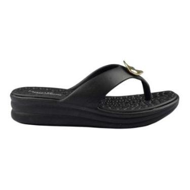 Imagem de Chinelo Nuvem Plataforma Feminino Modare 7213.101 Preto-Feminino