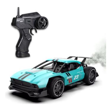 Imagem de Carrinho de Controle Remoto Carro RC Forza Spray com Alta Velocidade e Efeito de Fumaça...