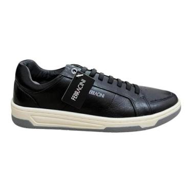 Imagem de Sapatênis Masculino Ferracini Vox Dubay Preto, Preto, 42