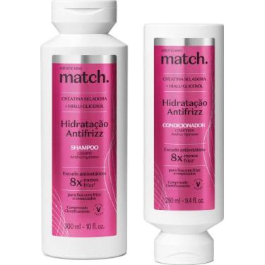 Imagem de Combo Match Hidratação Antifrizz: Shampoo 300ml + Condicionador 280ml 
