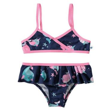 Imagem de Biquíni Infantil Verão Azul Ocean Malwee, 2