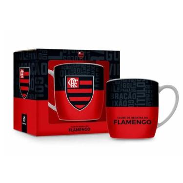 Imagem de Caneca Porcelana Urban 360ml Flamengo 3 - Brasfoot