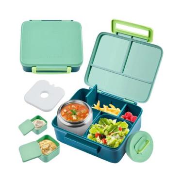 Imagem de Lancheira Térmica Infantil 8oz Com Compartimento Para Sopa E Molho, À 