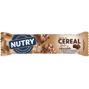 Imagem de Barra de Cereal (22g) - Sabor: Bolo de Chocolate - Nutry