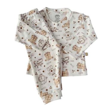 Imagem de Pijama Manga Longa Algodão Zoo - Ungui, M