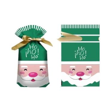 Imagem de Embalagens De Doces De Natal, Sacos De Presente Do Papai Noel, 20 Unid