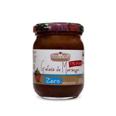 Imagem de Geleia De Morango Zero Açúcar 200g Reserva De Minas