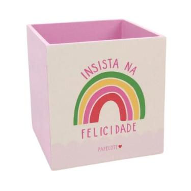 Imagem de Porta Lapis Simples Insista Na Felicidade - Papelote