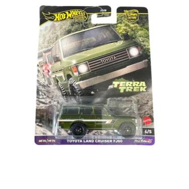 Imagem de Hot Wheels Premium Toyota Land Cruise Fj60 Terra Trek