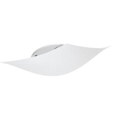 Imagem de Plafon Solari 1xE27 Quadrado Saco Plastico Branco - 02040011 - TASCHIB
