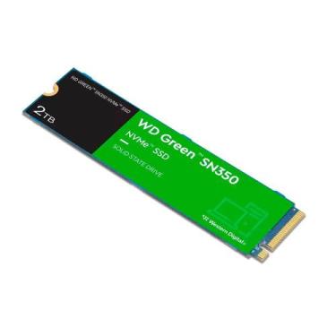 Imagem de SSD WD Green SN350 2TB M.2 2280 NVME PCIE 3.0 3200Mb/s - WDS - Western