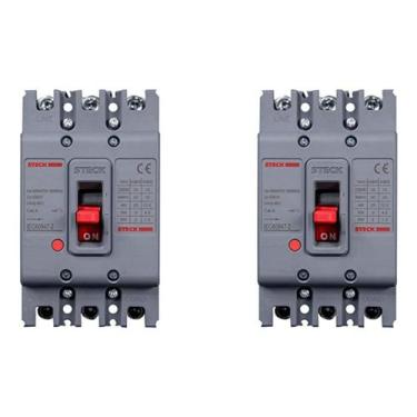 Imagem de 2 Disjuntor Caixa Moldada Steck 630A SDJS630 3 Polos 690V