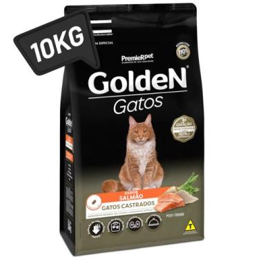Imagem de Ração Golden - Gatos - Salmão - (Castrados / Todos) 10Kg - Premier