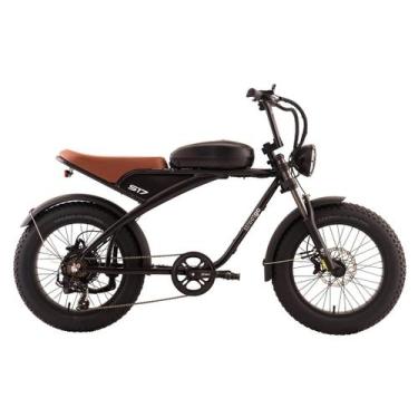 Imagem de Bicicleta Elétrica Street Go S17 Aro 20 Preto Oggi, Único
