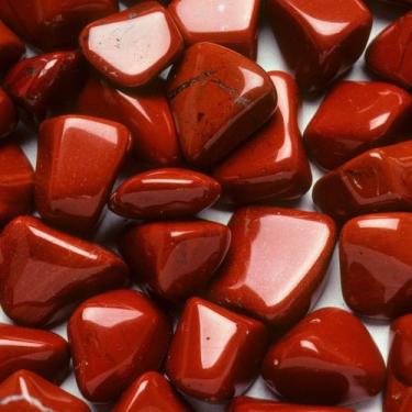 Imagem de Jaspe vermelho- pedra rolada - Nova Topázio