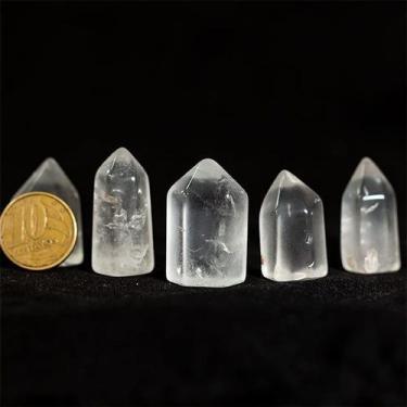Imagem de Ponta de Cristal Vibrada Pequena - 03 Unidades - 20 a 30 mm - Cristais