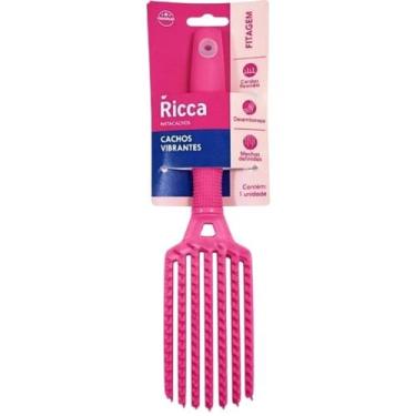 Imagem de Escova Fitagem Cachos Vibrantes Rosa nº 2443 - Ricca