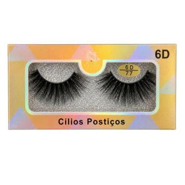Imagem de Cílios Postiços 6d Miss Frandy 77 C19-12113
