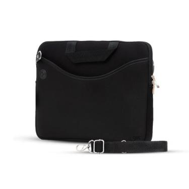 Imagem de Case para Notebook 15.6" Get Travel com Bolso e Alça Preta com encaixe