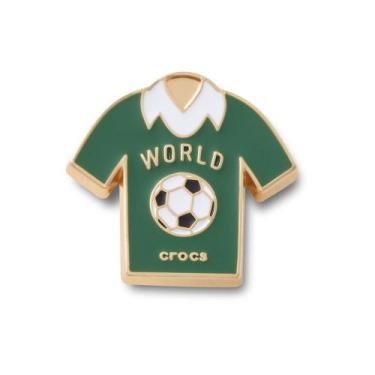 Imagem de Jibbitz Camisa de Futebol Mundo Único - CROCS, Unico, Un