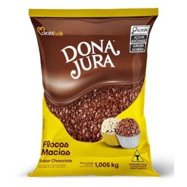 Imagem de Flocos Sabor Chocolate 1,005kg - Dona Jura