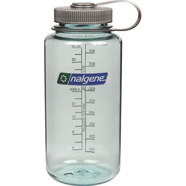 Imagem de Garrafa de água sem BPA Nalgene Tritan de boca larga, Seafoam, 950 ml