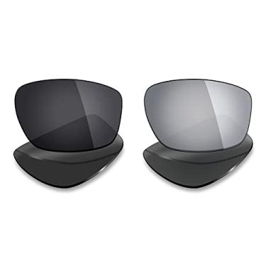 Imagem de 2 pares de lentes polarizadas de reposição da Mryok para óculos de sol Oakley Valve 2014 – Opções