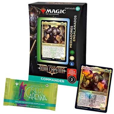 Imagem de Magic: The Gathering – Deck de Commander de Ruas de Nova Capenna – Mediadores Engalanados+ Pacote de amostra de booster de colecionador