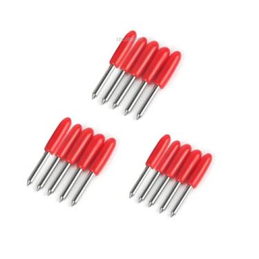 Imagem de Suporte de lâmina e lâminas de substituição de 15 x HQ para cortador mimaki COLE 30 45 60 graus, CP-mimaki-15x45, 15 Blades:15x45