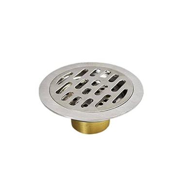 Imagem de Inserção de Aço Inoxidável Piso Redondo Resíduos Banheiro Banheiro Chuveiro Dreno de Piso Invisível Drenagem Rápida Resistente a Odores, A