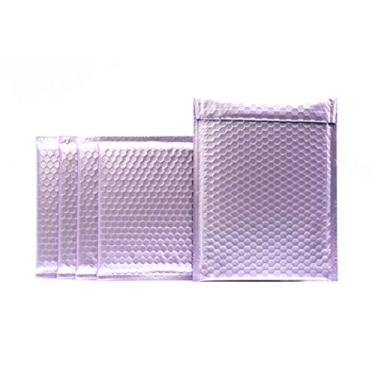 Imagem de Envelopes acolchoados ProLine fosco metálico roxo bolha 21,6 x 30,4 cm autovedação, Roxa, 8.5x12