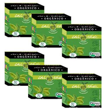 Imagem de Kit 6cx Chá Verde – Orgânico (60 sachês) – Campo Verde