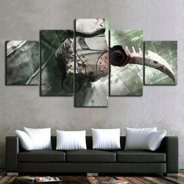 Imagem de Quadro Decorativos Jogos com 5 peças 130x65 m01