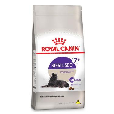 Imagem de Ração Para Gatos Castrados Royal Canin Sterilised 7 + 4kg
