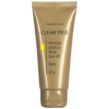 Imagem de Máscara Plástica Facial Peel Off Ouro Clear Pele Abelha Rainha 60g 