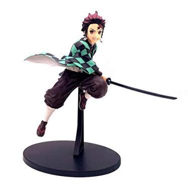 Imagem de Tinello Kimetsu no Yaiba Vibration Stars Tanjiro Kamado Figura Anime Personagem Kamado Figura Estátua Sincera