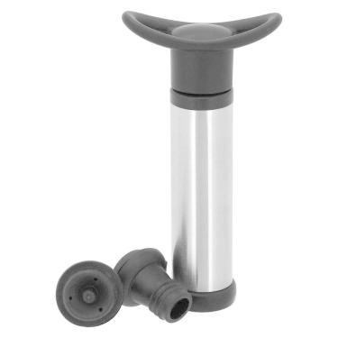 Imagem de BOMBA À VÁCUO VINHO 15x4x4cm INOX 3PÇ